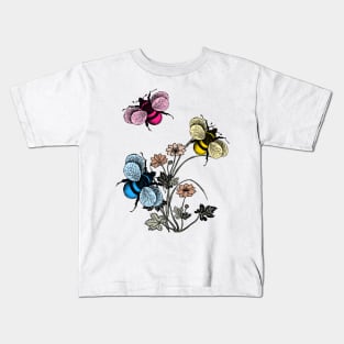 Pansexual Bees Kids T-Shirt